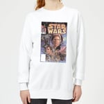 Star Wars Classic Comic Book Cover Women's Sweatshirt - White - XXL - White