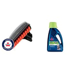 BISSELL Brush Tool 6" SpotClean - 15 cm (bag) & Wash & Protect Pet Carpet Cleaner Solution | Upholstery Shampoo for Use with All Leading Upright Carpet Cleaners | Removes Pet Stains & Odours | 1087N
