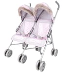 Tiny Treasures Double Folding Dolls Pushchair