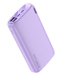 Kuulaa 26800mAh Portable Charger 2 Input & Output Ports (USB C Input Only) Power Bank for iPhone 13 12 11 Pro Max XS XR X 8 7, External Battery Pack for Samsung Galaxy S10 S9, Huawei, Xiaomi(Purple)