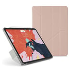 Pipetto iPad Pro 11" Origami -Dusty Pink / Clr Folio - Étuis Pour Tablette (Folio)