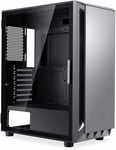 IONZ KZ21 PC Computer Full ATX Tower Case with Tempered Glass Hinged Side Door (Case Only)