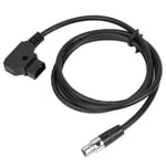 Ladieshow Monitor Power Cord, D-Tap Male to Female Mini XLR 4 Pin Cable Power Supply Adapter for VFM 5.6" Monitor