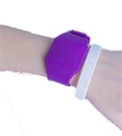 NOLOGO Ultra-thin touch screen watch jelly watches, Neutral digital touch screen jelly watch watch plastic ultra-thin gentleman (Color : Purple)