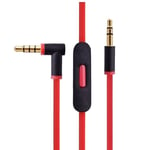 2X Replacement Audio Cable for  By Dr Dre Headphones with in Line Mic for5989