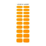 Love'n Layer Solid Sunny Orange Självhäftande nagellack