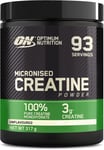 Optimum Nutrition Micronised Creatine Monohydrate Powder 100% 317G - 93 Servings