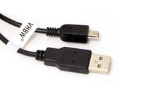 vhbw 100x câbles Mini-USB compatible avec Garmin Nüvi 1240, 1340, 140, 1490, 150, 200, 205, 2585, 305, 3597, 500, 550, 800, Edge