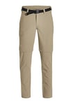 maier sports men's Torid slim hiking trousers, slim fit outdoor pants, breathable trekking trousers