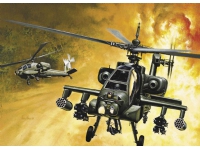 Italeri 0159, Rotorcraft model, Monteringssats, 1:72, AH - 64 APACHE, Militärflygplan, Multifärg