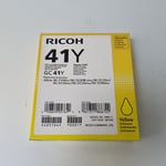 Ricoh GC41Y genuine Yellow Ink 405764 SG 7100 3110 3120  Inks out of date