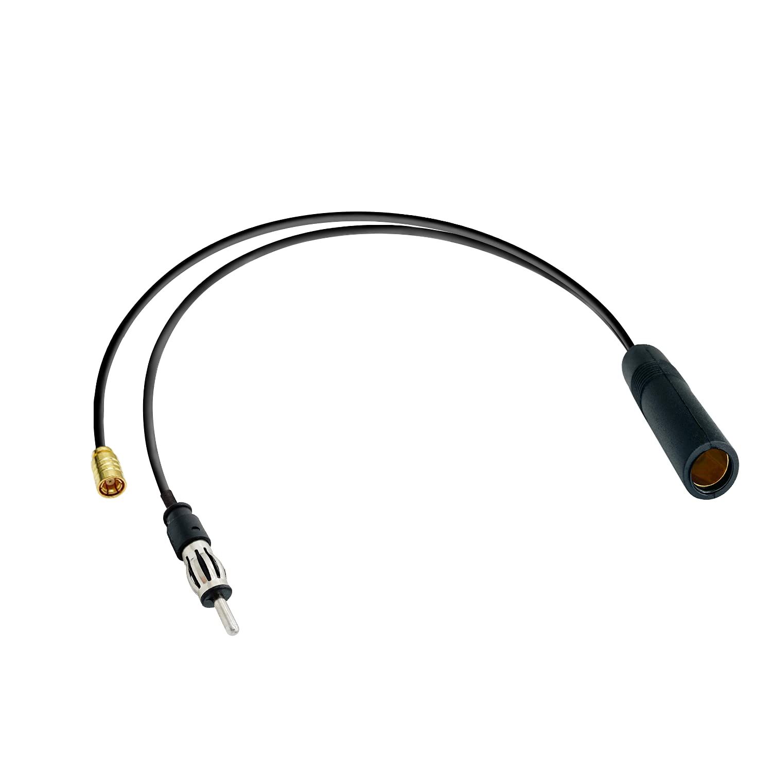 Adaptateur D'antenne D'autoradio, Câble ISO Vers DIN Pour Antenne FM AM, Prise Audio ISO Vers Connecteur DIN, Pièces Automobiles, 1 Pièce