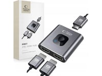 Tech-Protect Hb07 Hub Adapter 2In1 Hdmi 4K 60Hz Space Grey