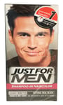 Just for Men Shampoo-In Hair Colour Color Mens Dye # Natural Real Black