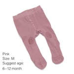 6-24month Baby Tights Pantyhose Diamond Pink M