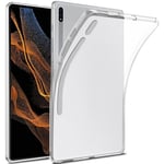Mykt Samsung Galaxy Tab S8 Ultra TPU-deksel - Transparent