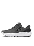 UNDER ARMOUR Junior Boys Running Surge 4 Trainers, Grey, Size 6