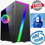 Intel 4.1 G6405 Quad Core 32GB 1000GB HDD Gaming Office PC Computer Windows 11 S