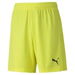 Puma teamGOAL 23 Knit Shorts jr Mixte Enfant, Fluo Yellow Black, FR : Taille Unique (Taille Fabricant : 128)