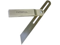 Faithfull FAISB250SS 250mm Aluminium Sliding Bevel Stainless Steel Blade