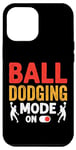 iPhone 14 Plus Funny Dodgeball game Design for a Dodgeball Player Case