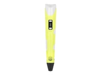 Extralink Smart Life Dlugopis 3D Pen Zolty, Abs, Polylaktidsyra (Pla), 1,75 Mm, Fused Filament Fabrication (Fff), 235 ° C, Energiljus, Gul