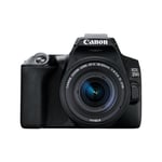Canon EOS 250D + EF-S 18-55mm f/4-5.6 IS STM SLR-kamerauppsättning 24,1 MP CMOS 6000 x 4000 pixlar Svart