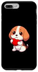 iPhone 7 Plus/8 Plus Cute Valentines Day shirt Beagle Dog Lovers Valentines Case