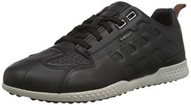 Geox Men's U Snake.2 B Sneaker, Black Black C9999, 8 UK
