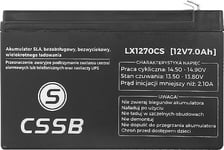 Ltc Gel-Batteri 12V, 7.0Ah