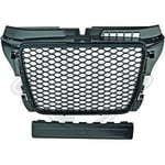 RS-Grill Blank-Svart Audi A3 8P 2008-2012
