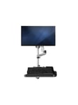 StarTech.com Wall Mounted Computer Workstation - Articulating Monitor Arm - mounting kit