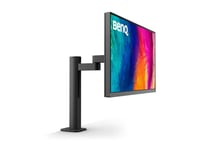 Benq Designvue Pd2706ua - Pd Series - Led-Skärm - 27" - 3840 X 2160 4K @ 60 Hz - Ips - 400 Cd/M² - 1200:1 - Displayhdr 400 - 5 Ms - Hdmi, Displayport, 2Xusb-C - Högtalare - Mörkgrå