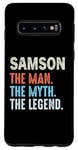 Galaxy S10 Samson The Legend Name Personalized Cute Idea Men Vintage Case