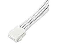 Silverstone Silverstone Power Supply Extension Cable Sst-Pp07e-Eps8w-V2, Eps 12V 8Pin (4+4) (White, 30Cm)