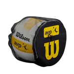 Wilson Volleyball Single Ball Bag Sac à balles Simple Unisex-Adult, Noir/Jaune, Taille Unique