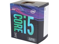 Intel Core i5 8e generation - Core i5-8400 Coffee Lake 6 coeurs 2,8 GHz (4,0 GHz Turbo) LGA 1151 (serie 300) 65 W Processeur d'ordinateur de bureau Intel UHD Graphics 630