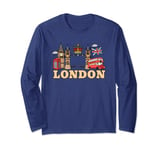 England London Shirt Souvenir For Men Women Kids Long Sleeve T-Shirt