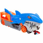 Hot Wheels Shark Chomp Transporter Toy Car Holder Kids Childrens Gift Toy -GVG36