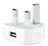 Apple Type A1399 USB 3-Pin Charger Plug/Adapter for iPhone and iPad - NEW
