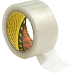 Packtejp SCOTCH 371 Klar, PP/gummi, 38mm x 66m 6rl