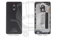 Genuine Nokia 6 TA-1021 Dual Sim Black Rear / Battery Cover - 20PLEBW0032