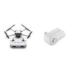 DJI Mini 3 Pro – Lightweight and Foldable Camera Drone with 4K/60fps Video, 48 MP Photo, 34-min Flight Time, Tri-Directional Obstacle Sensing & Mini 3 Pro Intelligent Flight Battery