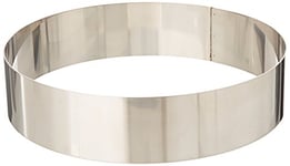 Lacor 68626 Emporte-Pièces Cercle à Tarte Rond 26 x 6 cm 18 / 10