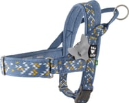 Hurtta Razzle-Dazzle H-Harness 45-55 Cm, Bilberry