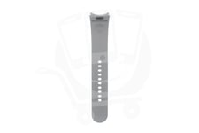 Official Samsung Galaxy Watch 6 44mm SM-R940 Silver Rubber Adjust Strap - GH98-4