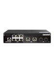 QNAP Web Managed Series - switch - half-width Layer 2 - 10 ports - Managed - rack-mountable