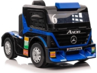 Lean Cars Enkel elbil för barn Mercedes-Benz Axor XMX622, blå