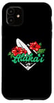 iPhone 11 Kauai Tropical Beach Island Hawaiian Surf Souvenir Designer Case