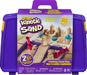 Kinetic Sand Folding Sand Box with Tools made with Natural Sand